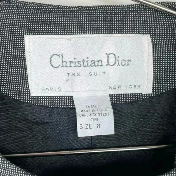 Christian Dior Gray Wool Blazer - Picture 8 of 9